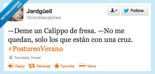 postureo,postureoverano,fresa,helado,calippo,cruz