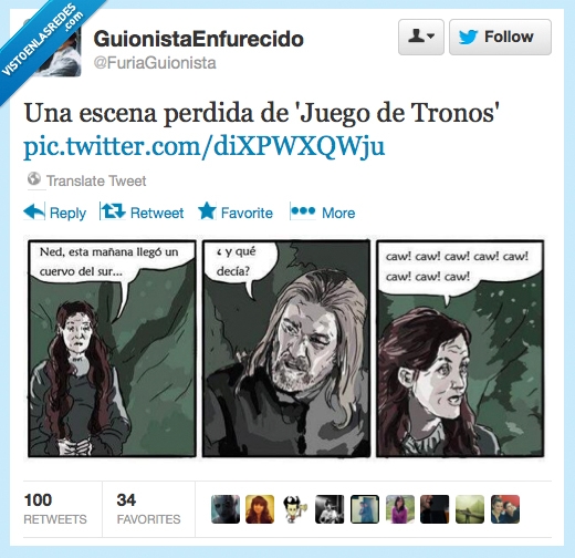 ned,decia,sonido,stark,cuervos,juego de tronos