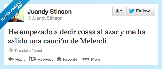 salido,cancion,azar,cosas,Melendi