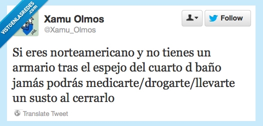 yankis,USA,series,típico,baño,espejo,tweet,twitter,susto,drogas
