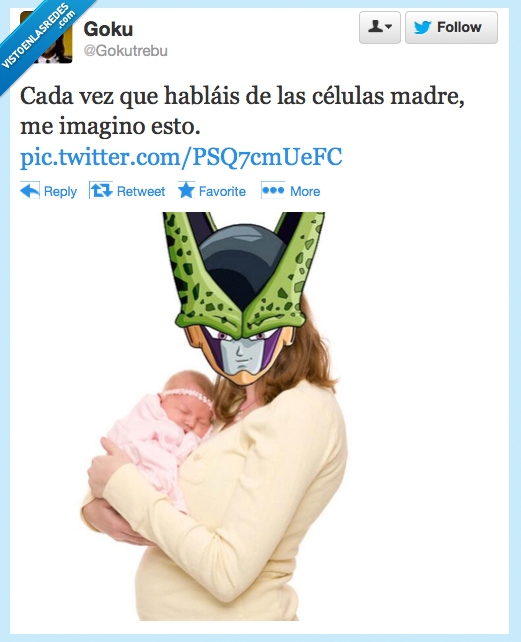 dragon ball,madre,celulas,celula,cell