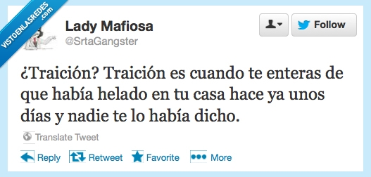 Traición,helado,no,avisar,congelador,casa,avisado