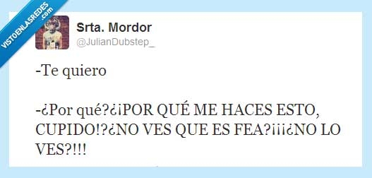 Cupido,amor,fea,Cuestion,Mordor