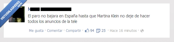 trabajo,nestle,anuncios,martina klein,paro,todos para ella