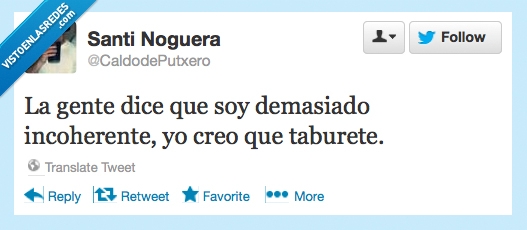 Twitter,gente,incoherente,taburete