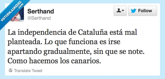mal,Canarias,note,independencia,cataluña,planteada,poco
