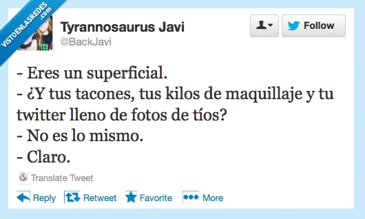 twitter,tweet,mujeres,superficialidad,maquillaje,tacones