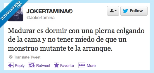 pierna,cama,monstruo,madurar