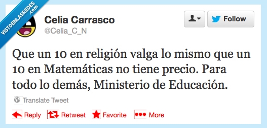 notas,matemáticas,religión,ministerio de educación,twitter