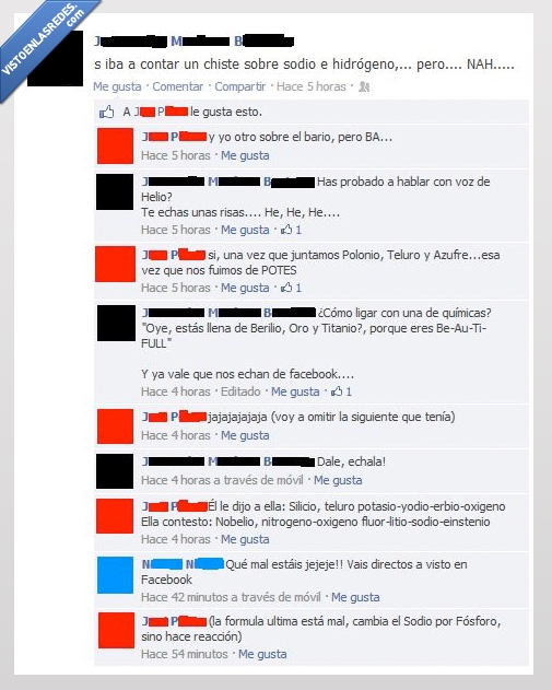 elemento,Facebook,Químico,Chiste,Ligar