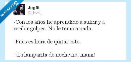 twitter,machote,lamparita,dormir,cama,miedo