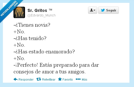 preparado,enamorado,nunca,novia,consejos de amigos