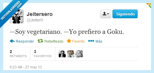 DBZ,goku,vegeta,absurder,vegetariano