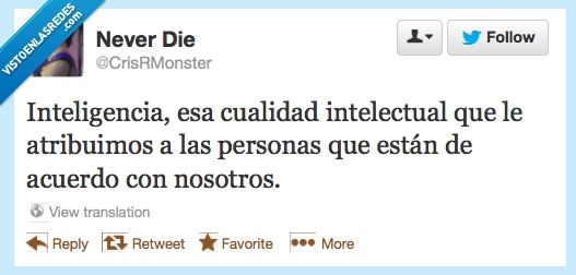 acuerdo,persona,inteligente,mismo,piensa,nosotros