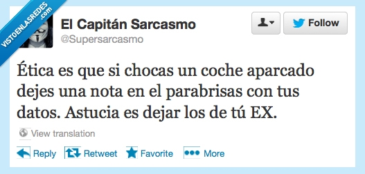 ética,chocar,coche,aparcado,nota,datos,parabrisas,ex,astucia,dejar