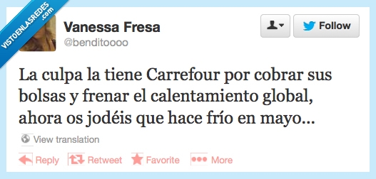 tiempo,mayo,primavera,jodeis,frio,global,climatico,cambio,calentamiento,parar,carrefour