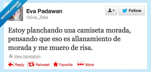 camisa,allanamiento de morada,planchar