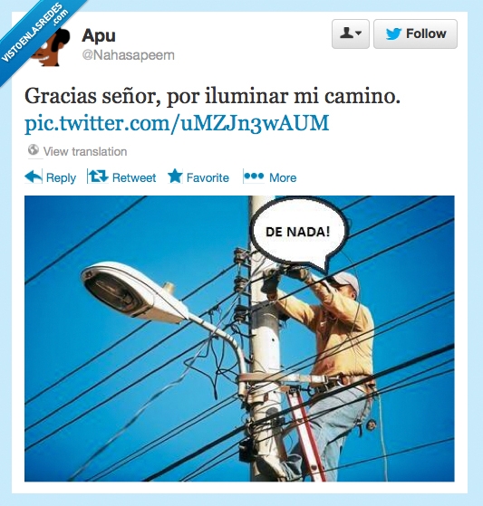 gracias,señor,iluminar,camino,farolas