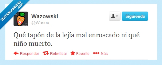 tapón,lejía,niño,muerto,wasou