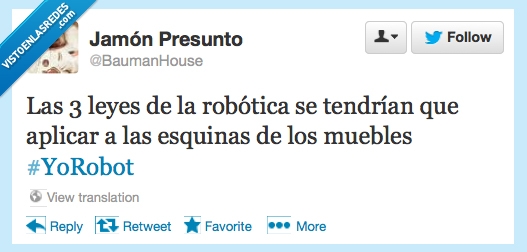 Mueble,esquinas,leyes,robotica,el diablo,atacar,herir,humano