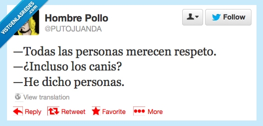 personas,merecer,respeto,canis