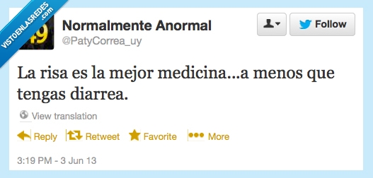 mejor,diarrea,risa,medicina