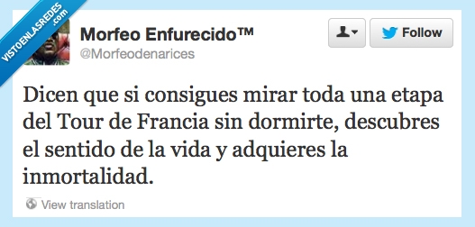 le tour de france,sentido de la vida,inmortalidad,siesta eterna,leyendas urbanas,tour de francia