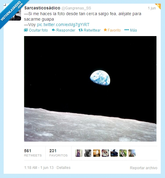 fea,alejarse,tierra,luna,lejos,foto