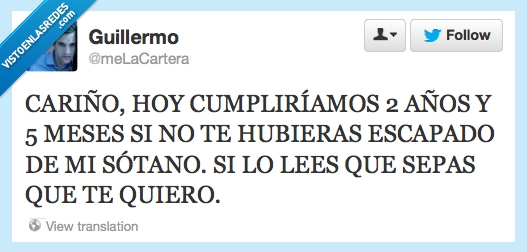 sótano,atrapar,escapar,cumplir,Amor