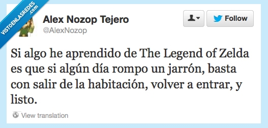 jarrón,jarrones,zelda,romper,twitter,salir,entrar