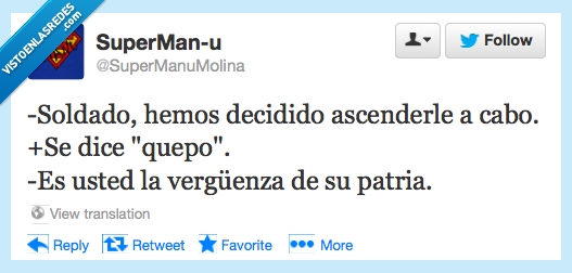 ascender,ejército,quepo,cabo