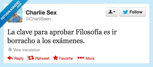 borracho,clave,estudios,aprobar,filosofía