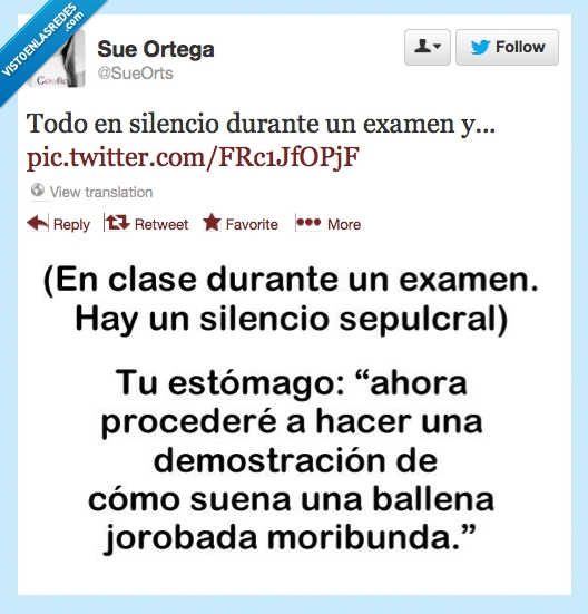 clase,universidad,trollear,troll,silencio,examen,ruido,estómago