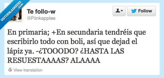 primaria,lapiz,boli,secundaria,profe