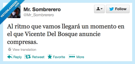 Anuncios,Vicente Del Bosque,Compresa,todo