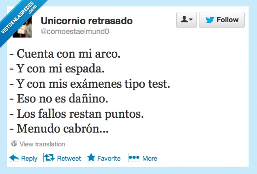 exámenes,profesor,señor de los anillos,cuenta con mi arco,los fallos cuentan,gracioso,mucho,comoestaelmund0