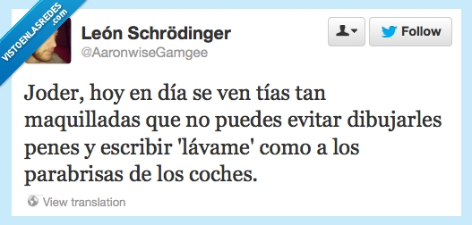 chicas,coche,parabrisas,maquillaje