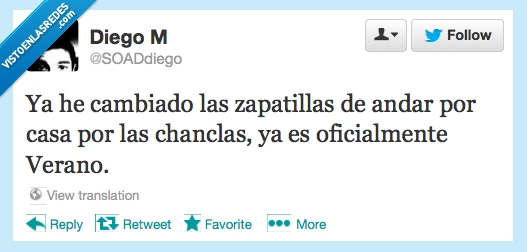 twitter,zapatillas,chanclas,verano