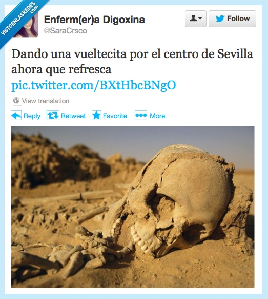 453454534grados,calor,fresquito,sevilla,horno,desierto,muerto de calor,esqueleto