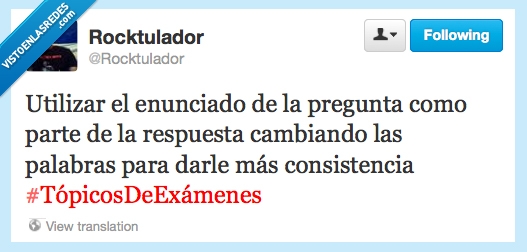 tópicos,respuesta,enunciado,examen