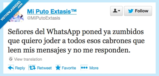 zumbidos,Whatsapp,responder,mensajes,leer,leen,enviar