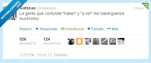 haber,a ver,cani,Habergonzar,ortografia,avergonzar,averguenza