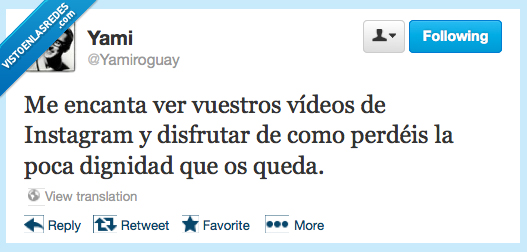 dignidad,ver,video,instagram