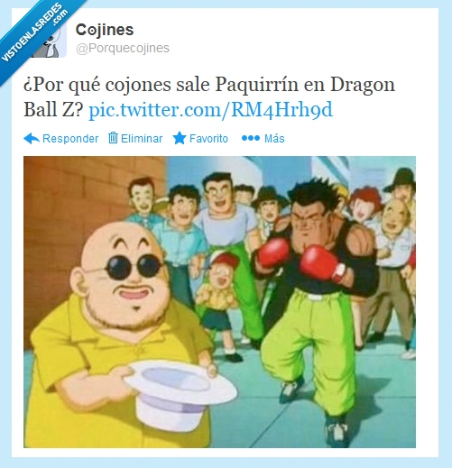 Paquirrín,calvo,Dragon Ball Z,clavado