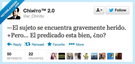 sujeto,predicado,lexico,selectividad,herido,gravemente