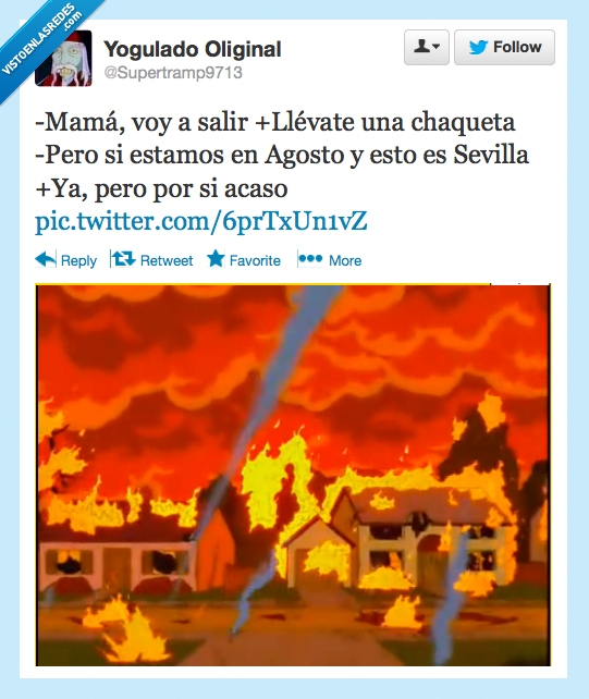 chaqueta,verano,fuego y destruccion,madres,los simpson