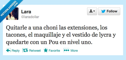 choni,extensiones,maquillaje,postizo,pou