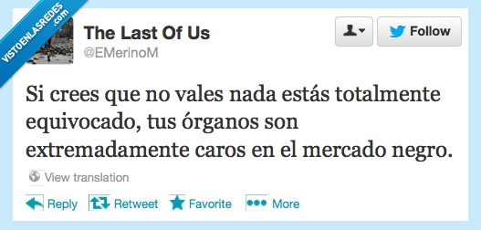 valer,negro,mercado,LOL,visceras,twitter,organos