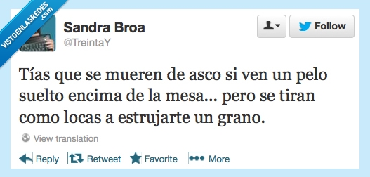 asco,pelo,granos,mujeres,reventar,espinilla