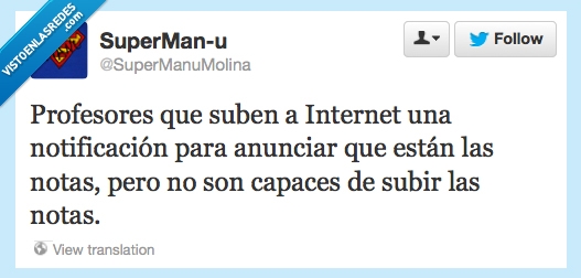 universidad,profesores,internet,subir,notificación,notas,exámenes
